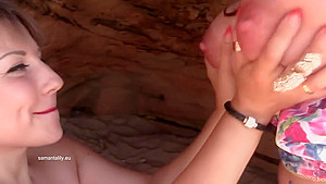Spankbang Com My Sand Castle Grew Seeing Those Tits Out On