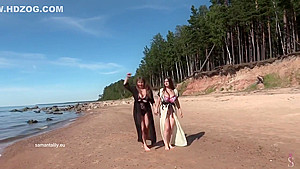 Spankbang Com My Sand Castle Grew Seeing Those Tits Out On