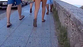 Spy and college girl ass hot on the beach