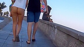 Spy and college girl ass hot on the beach