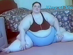 Ssbbw Sloppy Yoga Workout Part 1