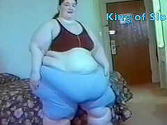 Ssbbw Sloppy Yoga Workout Part 1