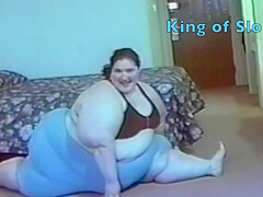 Ssbbw Sloppy Yoga Workout Part 1