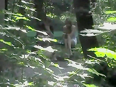 Stalking a talkative girl in the park