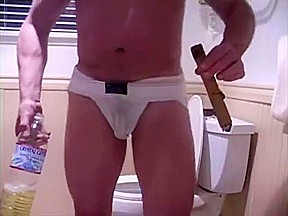 Step daddy Smokin Pissin Jerkin and Cummin