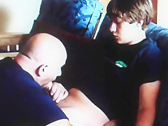 Step daddy sucks a young boy