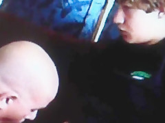 Step daddy sucks a young boy
