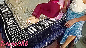 Step father In-law - Sasur Ne Bahu Ko Akeli Pakar Choda, Sex With