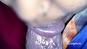 Step sister-in-law Caught Me Masturbating And Gave Me Blowjob And Released Of Cum