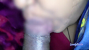 Step sister-in-law Caught Me Masturbating And Gave Me Blowjob And Released Of Cum
