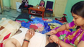 Step sister-in-law Wakes Up Step brother-in-law And Frees Him