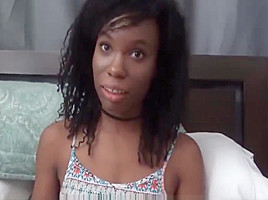 StepDad Bangs Ebony Step Daughter