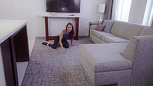 Stepson strokes inside her stepmoms hole until he is ready to burst