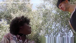 Stockinged black whore