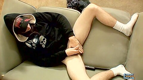 Straight 18 Year Old Skater Masturbates - Slip