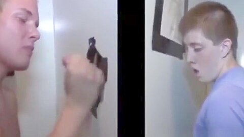 Straight dude cheated at the gloryhole