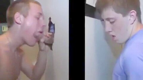 Straight dude cheated at the gloryhole