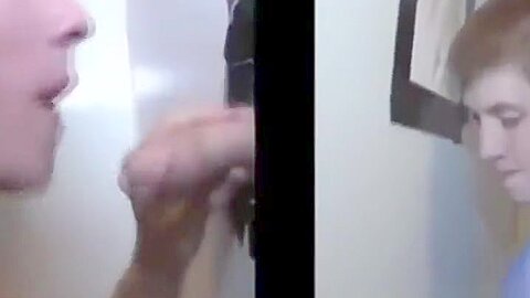 Straight dude cheated at the gloryhole