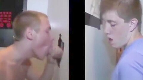 Straight dude cheated at the gloryhole