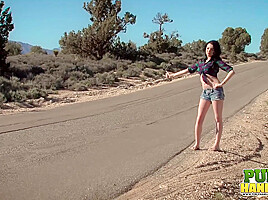 Stranded Ashton Haze Jerks Off Stranger - Public Handjobs