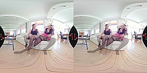 Strap on Chat starring Lady Lyne and Antonia Sainz