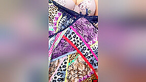 Stripping Off My Formal Dress To Lingerie