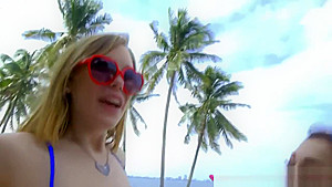 Stunning Cock Crazy Spring Breakers Enjoy Suck & Fuck Orgy