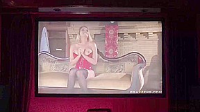 Stunning MILF with big tits sharing big stiff cock with teen 18+