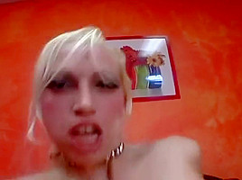 Submissive Blonde Nympho Gets Fucked Hard And Swallows