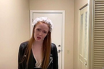 Subredhead In Slutty Maid Gets Caught Taking Nudes At Work By Boss