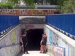 Subway entrance submission for blonde