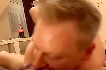 Sucking Step daddies Cock
