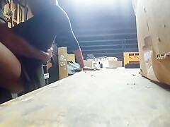 Sucks Into Woodshop - Amateur Pov Blowjob