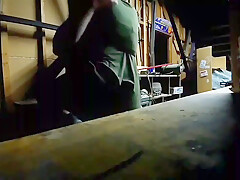 Sucks Into Woodshop - Amateur Pov Blowjob