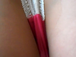 Suede Miniskirt Nylon Stockings
