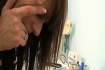 Super Sexy - Brunette Babe Gets Fucked By Her Big Cock Doctor