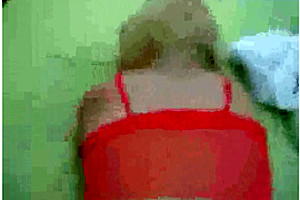 Superhot Brazilian blonde fucks a submissive guy