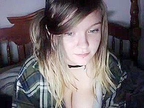 Surprise in Webcam - girl with Big Tits