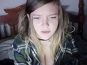 Surprise in Webcam - girl with Big Tits