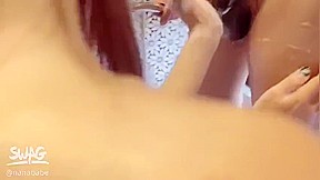 台湾 Swag Nanababe 一王二后 跟好姐合体ol秘书大战霸气总裁