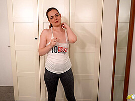 Sweaty Workout - DownblouseJerk