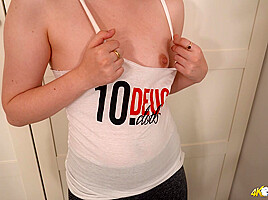 Sweaty Workout - DownblouseJerk