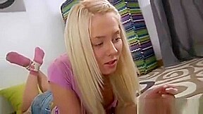 Sweet Blonde teen 18+ Being Anal Fucked