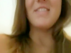 Sweet Playgirl Gives A Spectacular Dildo Sucking Experience