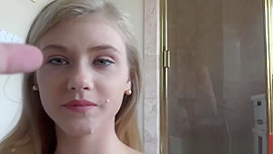Sweet teen 18+ enjoys her stepbrothers cock