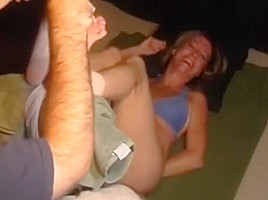 TMJ- Dr  Mo's soles are very ticklish!