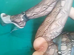 TOTTYCAM Bondage neighbour playing with Dildo and Toys