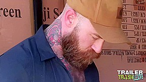 TRAILERTRASHBOYS Hairy Jack Dixon Barebacks Donnie Argento