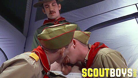 TROOP TIME Chapter 19 - Stroking With Scoutmaster