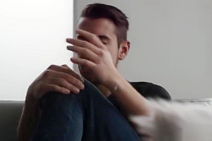 TS Ella Hollywood gets anal by her Stepbro and receive facial